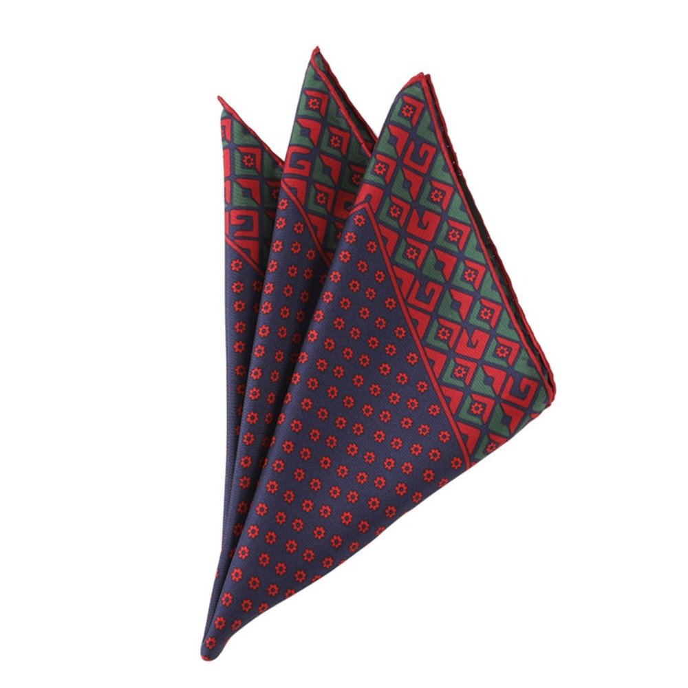 Host Pick 🎁Gucci Flower Print Pocket Square in Blue NEW- makes a great gift! - Picture 6 of 7